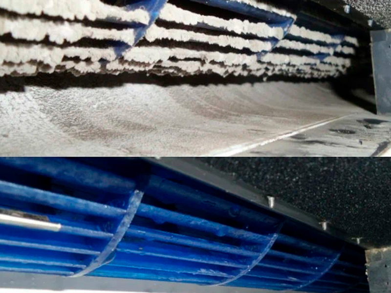 После чистки